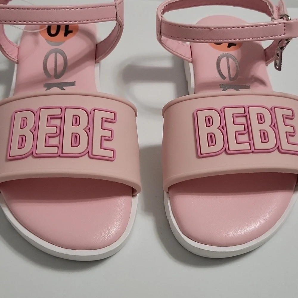 NWOT Bebe Kids Light Pink Sandals